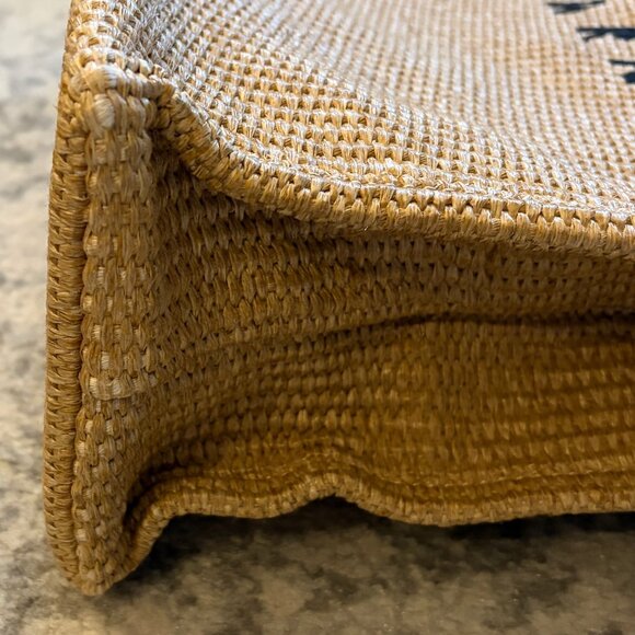 Marni Natural Color Raffia Effect Small Tote Bag - Picture 12 of 12